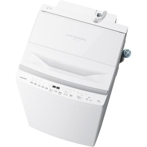 洗濯機 縦型 8.0kg 全自動洗濯機 東芝 TOSHIBA ZABOON AW-8DP3(W) グ...