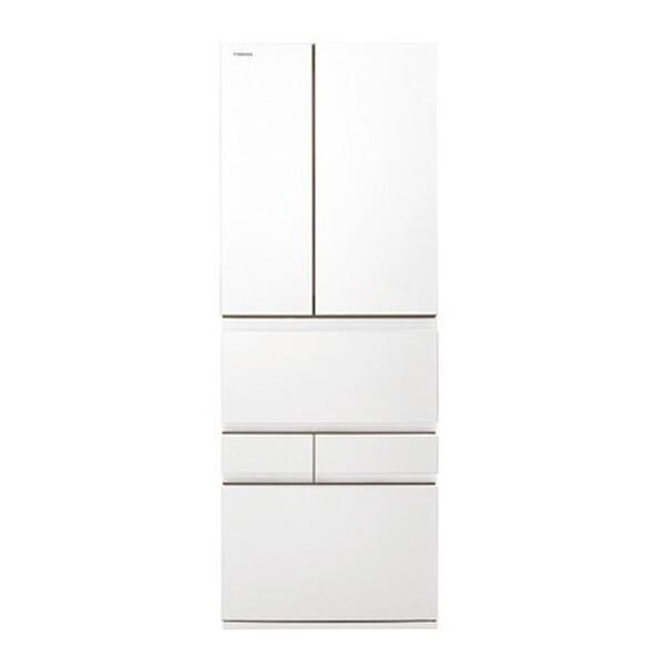 冷蔵庫 500L以上 二人暮らし 543L 東芝 観音開き フレンチドア TOSHIBA フロストホ...