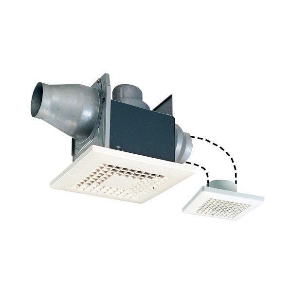 東芝 TOSHIBA DVP-S10FH4 ナナハン ダクト用換気扇 スタンダード格子タイプ 2部屋...