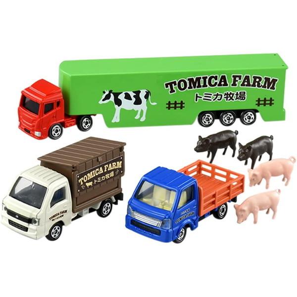 タカラトミー トミカギフト ようこそ!トミカ牧場トラックセット