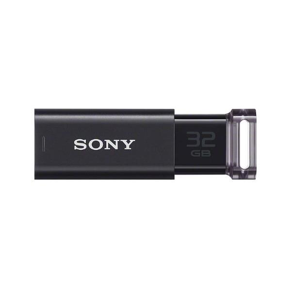 SONY USM32GU (B) ブラック ポケットビット USBメモリー 32GB メーカー直送