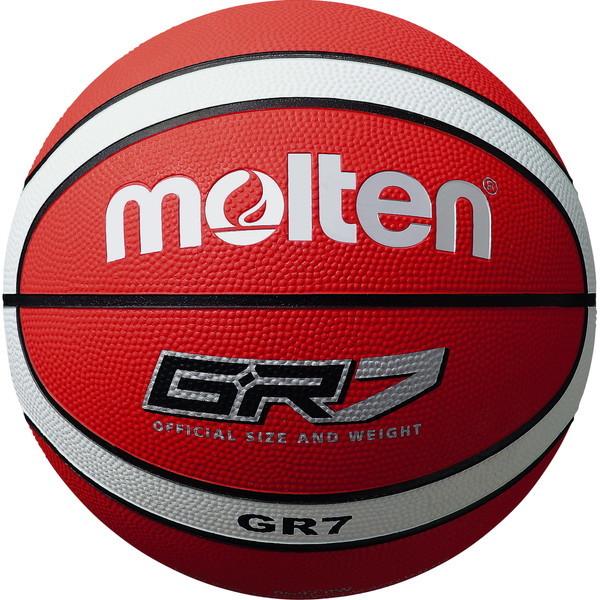 モルテン バスケットボール 7号球 GR7 レッド×ホワイト BGR7-RW
