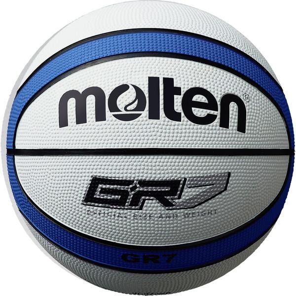 モルテン バスケットボール 7号球 GR7 ホワイト×ブルー BGR7-WB