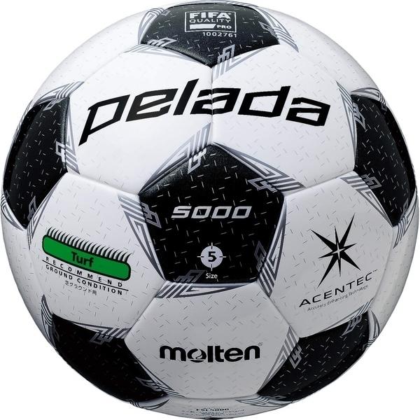 モルテン F5L5000 スノーホワイトパール×メタリックブラック ペレーダ5000 サッカーボール...