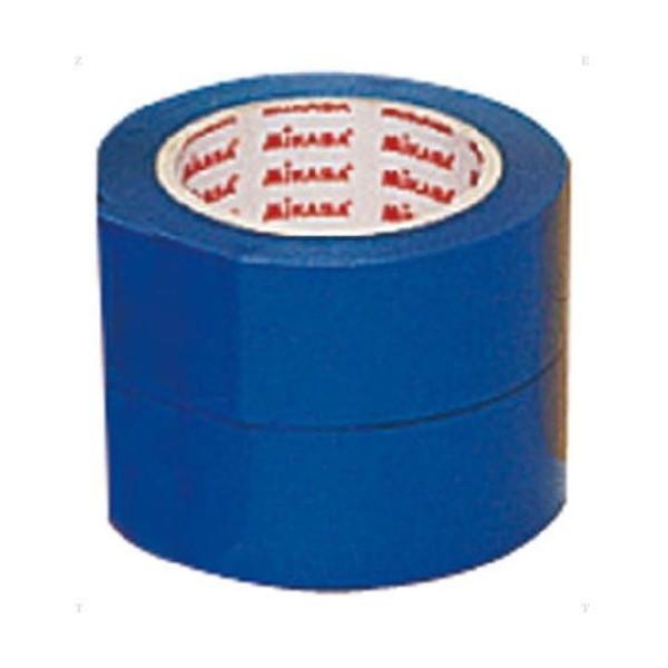MIKASA PP-500 BL ラインテープ ポリプロピレン ブルー 50mm幅×50m×2巻