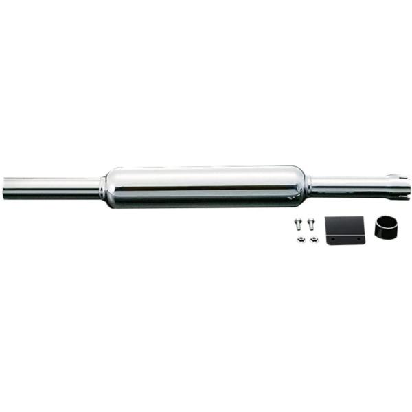 デイトナ D95126 バイク用 スリップオンキャブトンタイプマフラー クロームメッキ キャブレータ...