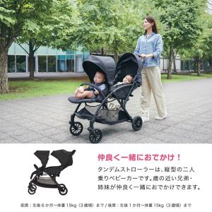二人乗りベビーカー カトージ 二人でゴーDX ...の詳細画像4