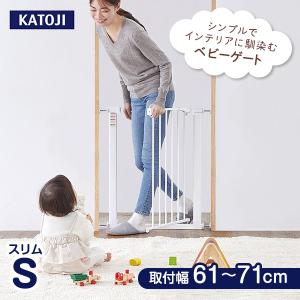 KATOJI ベビーセーフティオートゲート スリムS ホワイト 63514 〜生後24か月まで 保証期間：1年｜総合通販PREMOA Yahoo!店