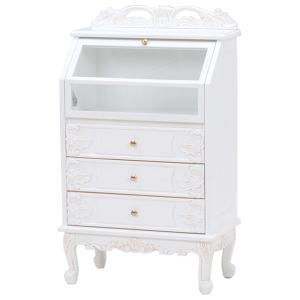 4FUL キャビネット チェスト 収納 北欧 白 木製 ホワイト 幅90