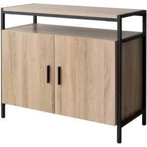 ハヤミ工産 TV-MS120H ダークブラウン テレビ台 (43〜52V型対応 