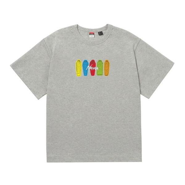 NANGA ナンガ ECO HYBRID TEE(SB PT) L.GRY M N2500-1M02...