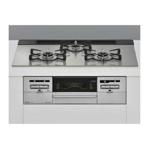 1口 ガスビルトインコンロ SENCE ビルトインコンロ RS71W36T2RVW センス 75cm幅 ガラストップ