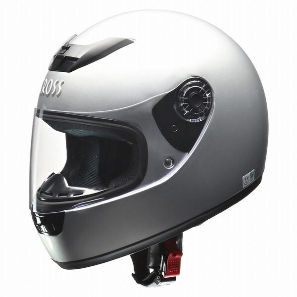 LEAD工業 CR715SI CROSSフルフェイスヘルメット シルバー