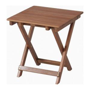 サイドテーブル 折りたたみ 天然木 軽量 シンプル アウトドア キャンプ ナチュラル 木製