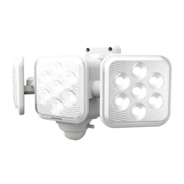 ムサシ LED-320 フリーアーム式 LED乾電池センサーライト 5W×3灯