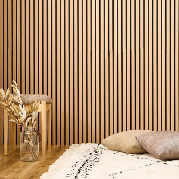 萩原 270611000 吸音パネル イパネッラ 6枚入り 29.5×80×2.1 ナチュラル メー...