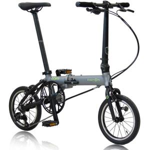 DAHON INTERNATIONAL(ダホン インターナショナル) tbm (ティービーエム) フォールディングバイク 14インチ 外装3段変速アルミフレーム Smoke Gray