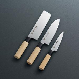 濃州孫六作 和包丁3点セット(黒口輪) 80M : XPRICE Yahoo!店 - 通販