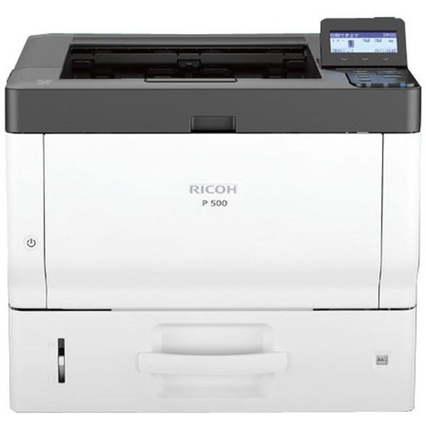 RICOH P 500 ホワイト系 A4モノクロレーザープリンター