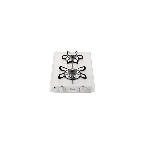 パロマ PKD-230H LP ナチュラルホワイト コンパクトキッチン ビルトインガスコンロ (プロ...