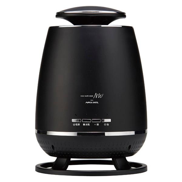 セラミックヒーター アピックス APIX APH-362-BK ブラック 360度