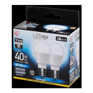 アイリスオーヤマ LDA4N-H-E17-4T52P ECOHiLUX LED電球  2個