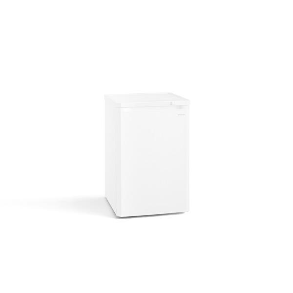 【メーカー直送 設置不可】 アイリスオーヤマ IUSD-9B-W ホワイト 冷凍庫(85L・右開き)