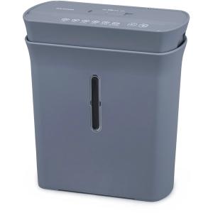 シュレッダー 家庭用 アイリスオーヤマ クロスカット コンパクト 8枚同時裁断 業務用 A4 自動 PS-A8C-H グレー メーカー直送