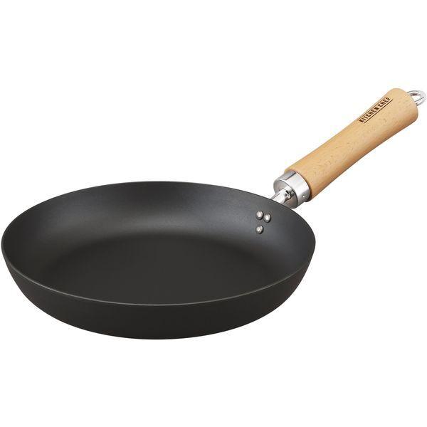 アイリスオーヤマ SCP-T26 ブラック 鉄フライパン 26cm 肉厚タイプ メーカー直送