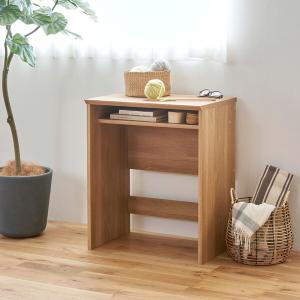 白井産業 NTU-7060DESKNA ナチュラルブラウン ナチュリカ コンパクトデスク (幅60cm) メーカー直送