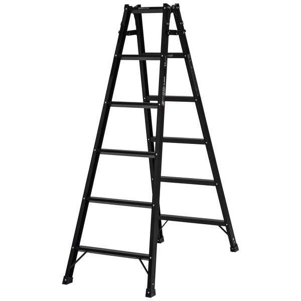 アルインコ KUR180 ブラック 兼用脚立 180CM メーカー直送