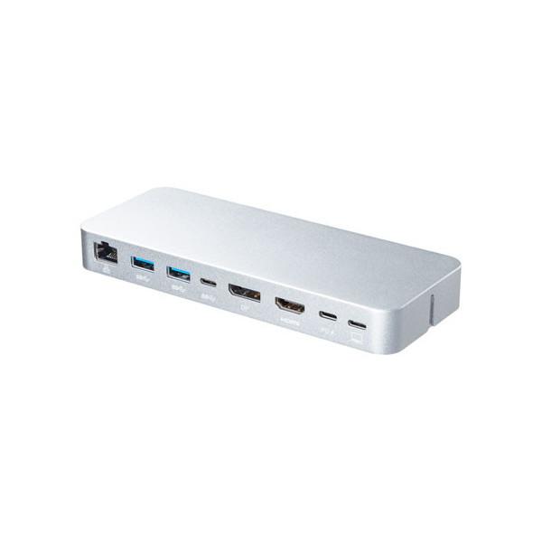 SANWA SUPPLY USB-CVDK9 USB Type-C ドッキングステーション（マグネッ...