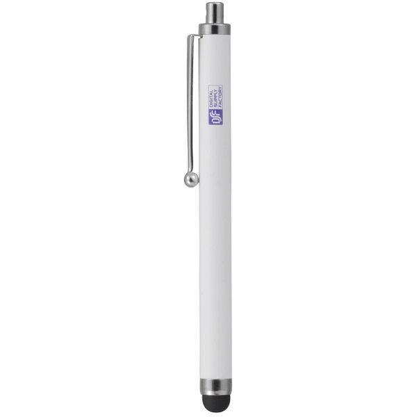 オーム電機 SMP-TPLW-1W スマートフォン・端末タブレット用タッチペン シンプル ホワイト