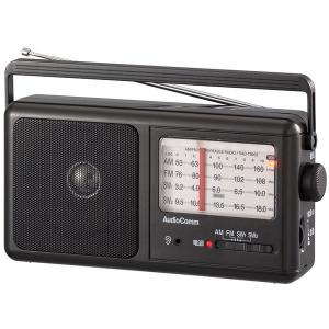 オーム電機 RAD-T900Z AudioComm ポータブル短波ラジオ AM/FM｜sake-premoa