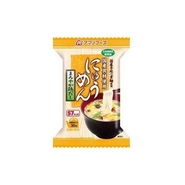 アマノフーズ にゅうめん まろやか鶏だし 15g