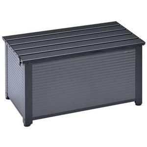 GREEN LIFE ABS-84P(BK/AGY) アルミベンチストッカー84(ブラック/アッシュグレー) メーカー直送｜総合通販PREMOA Yahoo!店