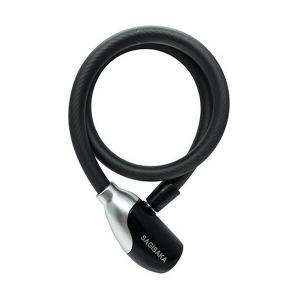 二様 サギサカ 43456 ディンプルケーブルロック SL ブラック/シルバー