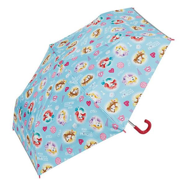 スケーター UBOTSR1 ディズニー プリンセス 子供用 晴雨兼用 折りたたみ傘 50cm 日傘 ...