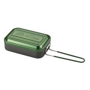 スケーター AFTM8N グリーン メスティン アルミ製 アウトドア ソロキャンプ 飯ごう 850ml