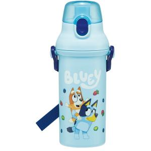 スケーター PSB5SAN ブルーイ 子供用 直飲み 水筒 プラスチック 480ml ワンプッシュ開閉 食洗機対応 日本製 男の子 女の子