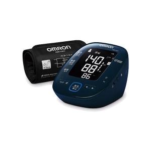 OMRON オムロン 上腕式血圧計（Bluetooth通信機能搭載）ダークネイビー スマホ連動 コンパクト HEM-7281T HEM7281T