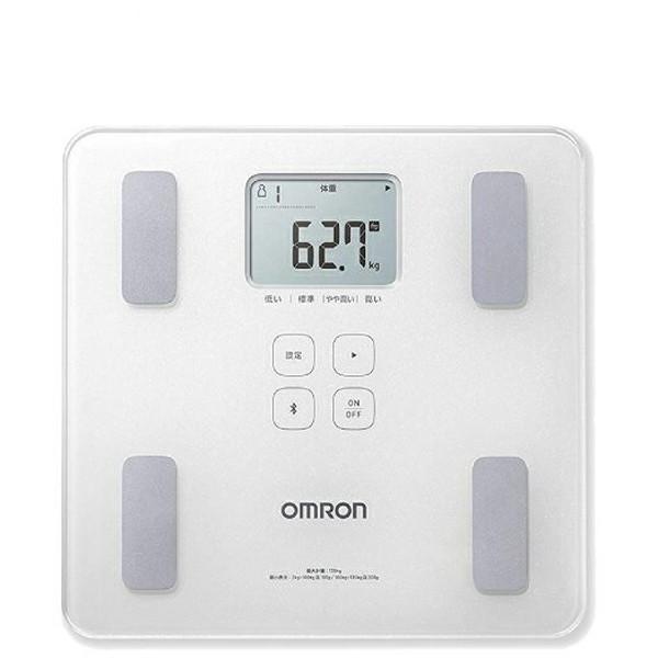 OMRON HBF-227T-SW ホワイト カラダスキャン 体重体組成計