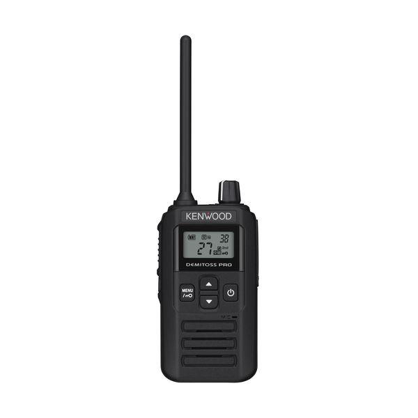 KENWOOD UBZBM51 ブラック DEMITOSS PRO 特定小電力トランシーバー (交互...