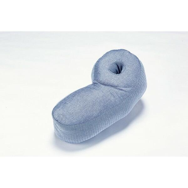 西川 QH91606000800 ブルー こねむりプラス 快適お昼寝枕 Hug