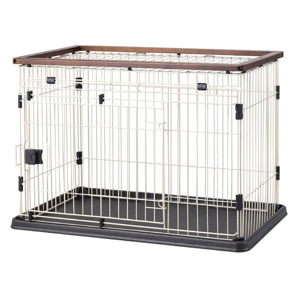 ボンビアルコン ウッドワン スライドドアサークル ブラウン