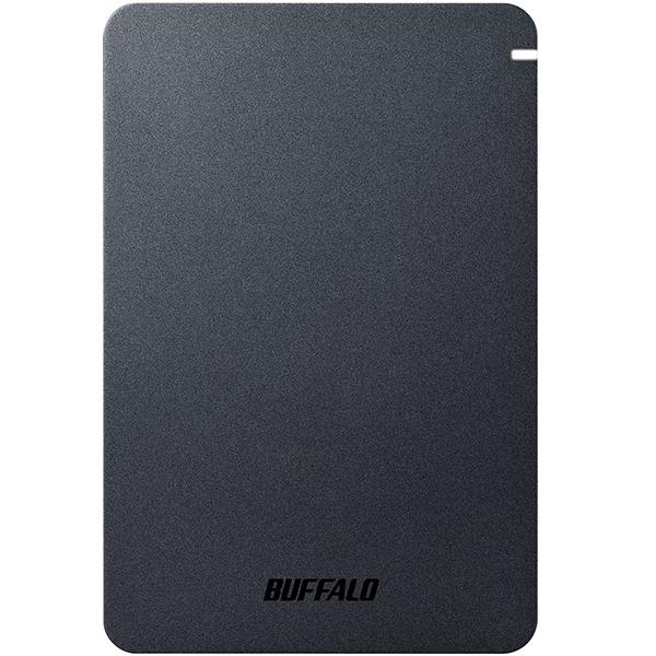 BUFFALO HD-PGF2.0U3-BBKA ブラック 外付けポータブルHDD(2TB・USB3...