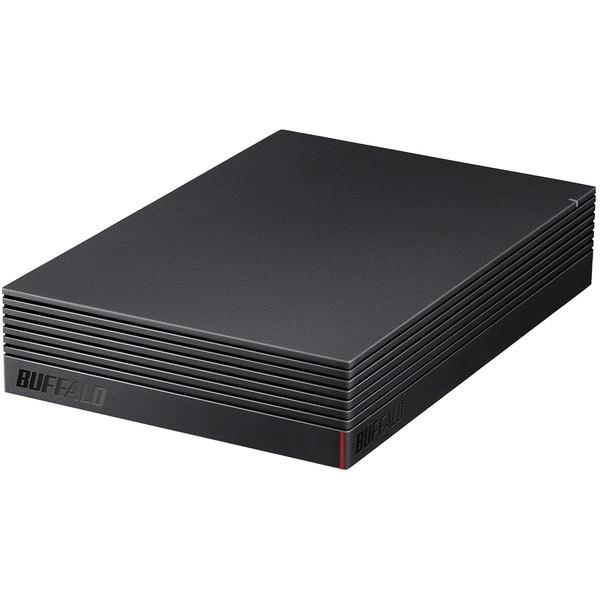 BUFFALO HD-EDS6U3-BE ブラック 外付けハードディスク(6TB・USB 3.2(G...
