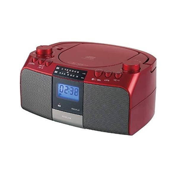 コイズミ CDラジオ CD CD-R CD-RW 再生可能 曲 好きな順番 簡単再生 20曲可 リピ...