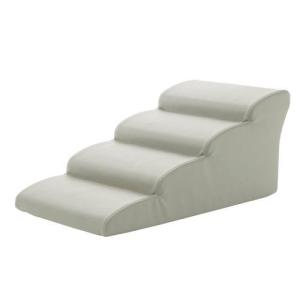 CELLUTANE ドッグステップ ペットステップ 4段 ホワイト ミニチュアダックスモデル 犬 階段 ペット スロープ 老犬 A387a-598/602WH メーカー直送