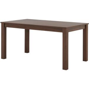 佐藤産業 LUMBIE角脚ダイニングテーブルLUM70-140T BR ブラウン メーカー直送
